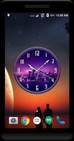 Night Clock Live Wallpaper imagem de tela 3