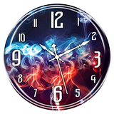 Smoke Clock Live Wallpaper icon