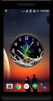 Smoke Clock Live Wallpaper Affiche