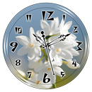 Spring Flower Clock Live WP APK