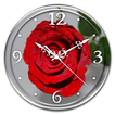 ”Rose Clock Live Wallpaper