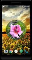 Rose Clock Live Wallpaper 海报