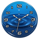 APK Water Drops Clock Live WP