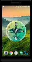 Water Drops Clock Live WP captura de pantalla 2