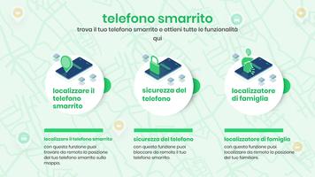 Poster localizzatore cellulare smarri