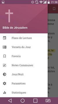 La bible de Jérusalem Français Affiche