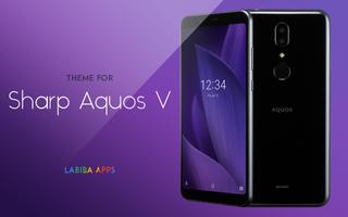 پوستر Theme for Sharp Aquos V