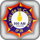 ZP 28 La Voz de la Cordillera biểu tượng