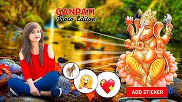 Ganesh photo frame 2020 poster