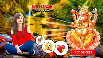 Ganesh photo frame 2020 الملصق