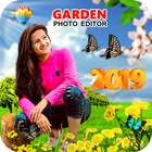 Garden Photo Editor: Garden photo frame أيقونة