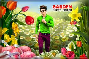 Garden Photo Editor: Garden photo frame 스크린샷 1