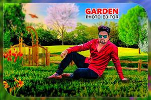 Garden Photo Editor: Garden photo frame syot layar 3