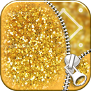 Glitter Zipper Lock Screen-APK