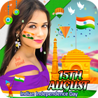 15 August Photo Frame 2020 icon