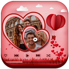 Love Video Maker With Song icône