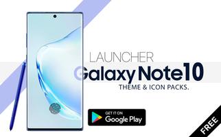 Galaxy Note 10 lanceur Affiche