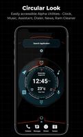 موضوع Alpha Hybrid Launcher 4D الملصق
