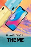 Thème pour Huawei Nova 3 - Nova 3i Fond d'écran Affiche