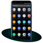Launcher Samsung Galaxy S8 The أيقونة
