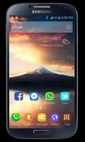 Launcher Samsung Galaxy S8 The الملصق