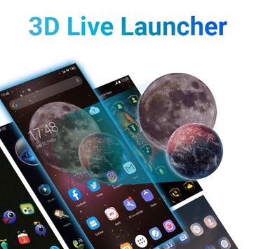 3D Launcher - Your Perfect 3D Live Launcher poster