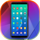 Theme & Launcher for oppo F5 icône