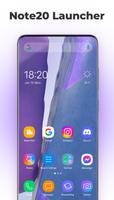 Note Launcher - Galaxy Note20 الملصق