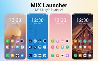 MiX Launcher الملصق
