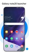 Perfect Galaxy Note20 Launcher plakat