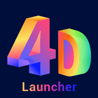 4D Launcher ikon