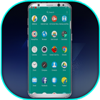 Launcher & Theme Samsung Galax icon