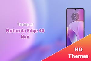 Theme of Motorola Edge 40 Neo постер