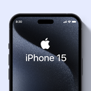 iPhone 15 theme aplikacja