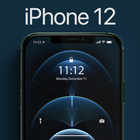 Phone 12 Launcher, theme for P ไอคอน