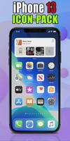 iPhone 13 theme, Launcher for -poster