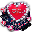 Love You Diamond Launcher Theme APK
