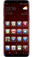 Theme Launcher - Glass Gold スクリーンショット 1