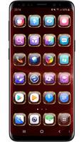Theme Launcher - Glass Gold スクリーンショット 2