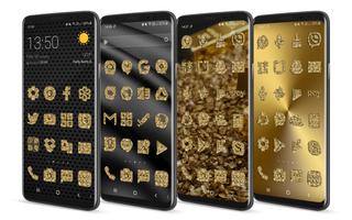 Theme Launcher - Gold Rocks পোস্টার