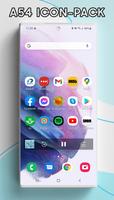 Samsung A54 theme تصوير الشاشة 1