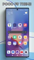 Poco F5 launcher, theme الملصق