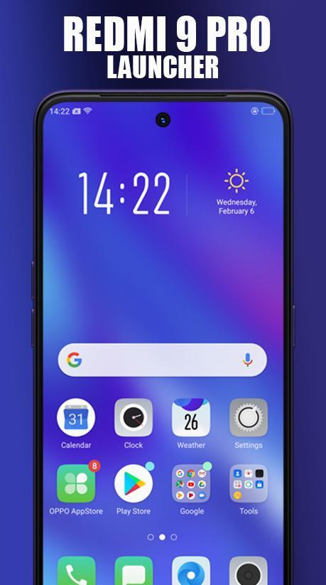 Redmi Note 9 Pro Theme Xiaomi Note9 Launcher For Android Apk Download
