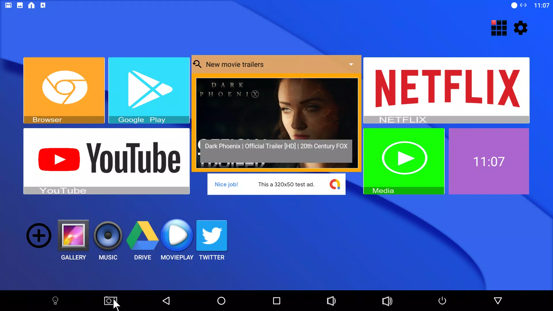Baixar APK de Mega TV Launcher para Android - Última Versão