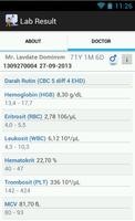 Lab Result capture d'écran 1