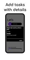 Let's - Simple and clean to-do تصوير الشاشة 2