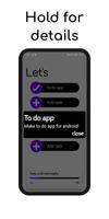 Let's - Simple and clean to-do تصوير الشاشة 3
