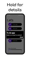 Let's - Simple and clean to-do capture d'écran 3