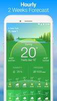 Weather forecast app - Widget & Clock plakat