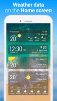 Weather forecast app - Widget & Clock screenshot 1